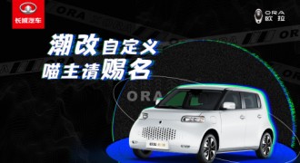 先锋领潮，百变由你，欧拉白猫潮改征名进行时！