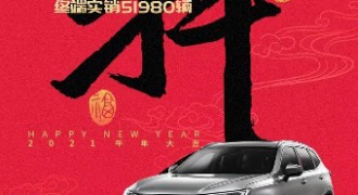 2021年开门红 第三代哈弗H6持续领跑车市